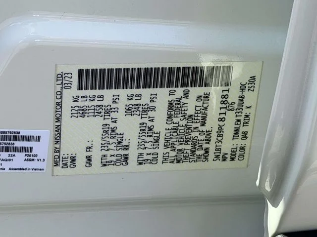 Certified Used 2023 White Nissan SL image 26