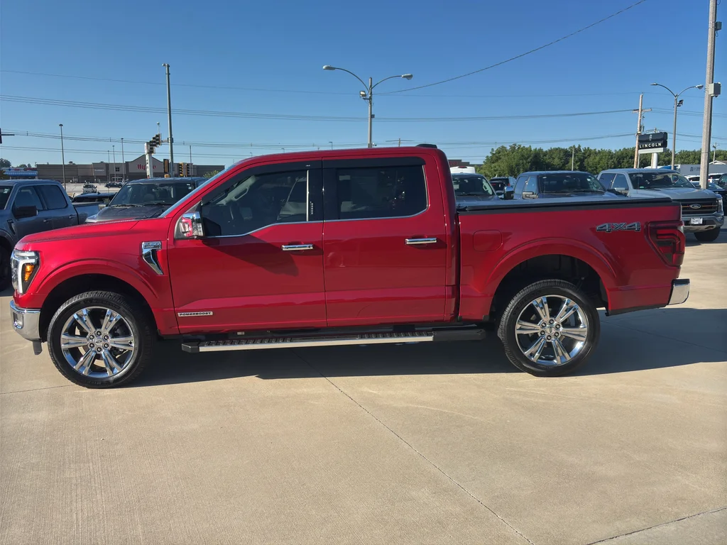 Used 2024 Rapid Red Metallic Tinted Clearcoat Ford LARIAT image 7