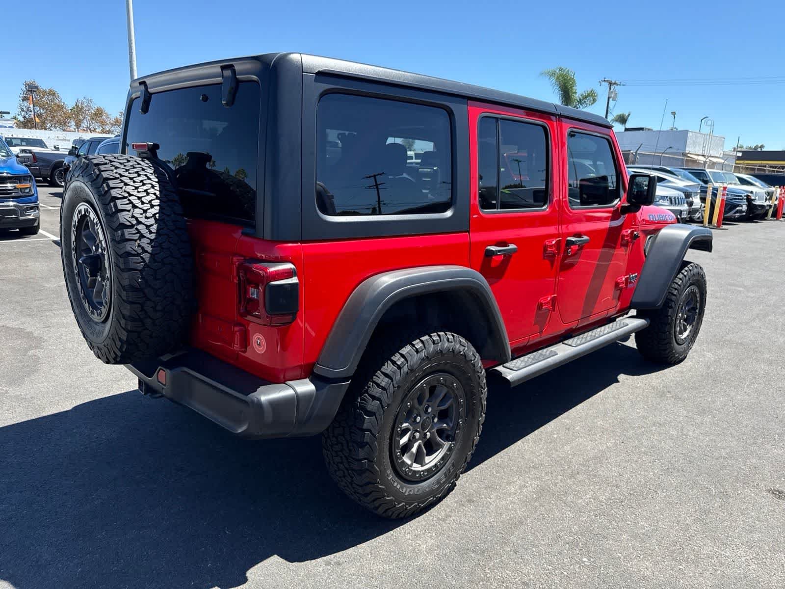 Used 2021 Firecracker Red Clearcoat Jeep Unlimited Rubicon image 13