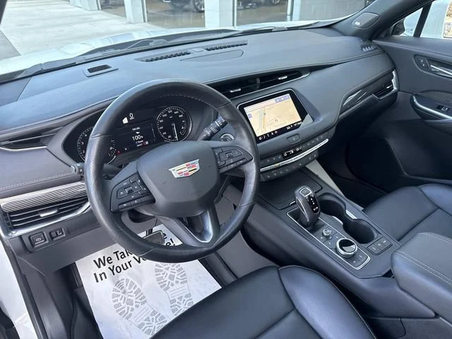 Used 2019 CRYSTAL WHITE TRICOAT Cadillac AWD Sport image 48