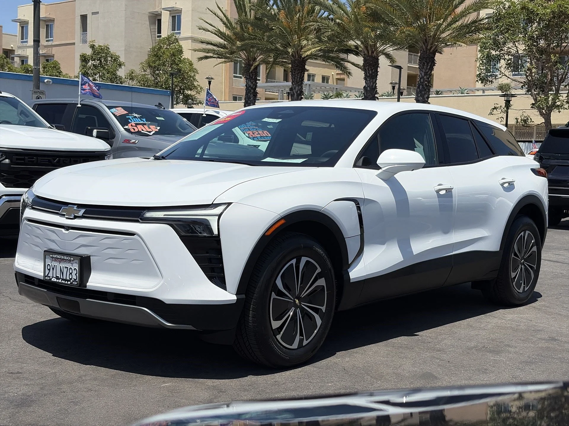 Used 2026 Chevrolet Blazer EV LT with VIN 3GNKDARM8TS134591 for sale in Huntington Beach, CA