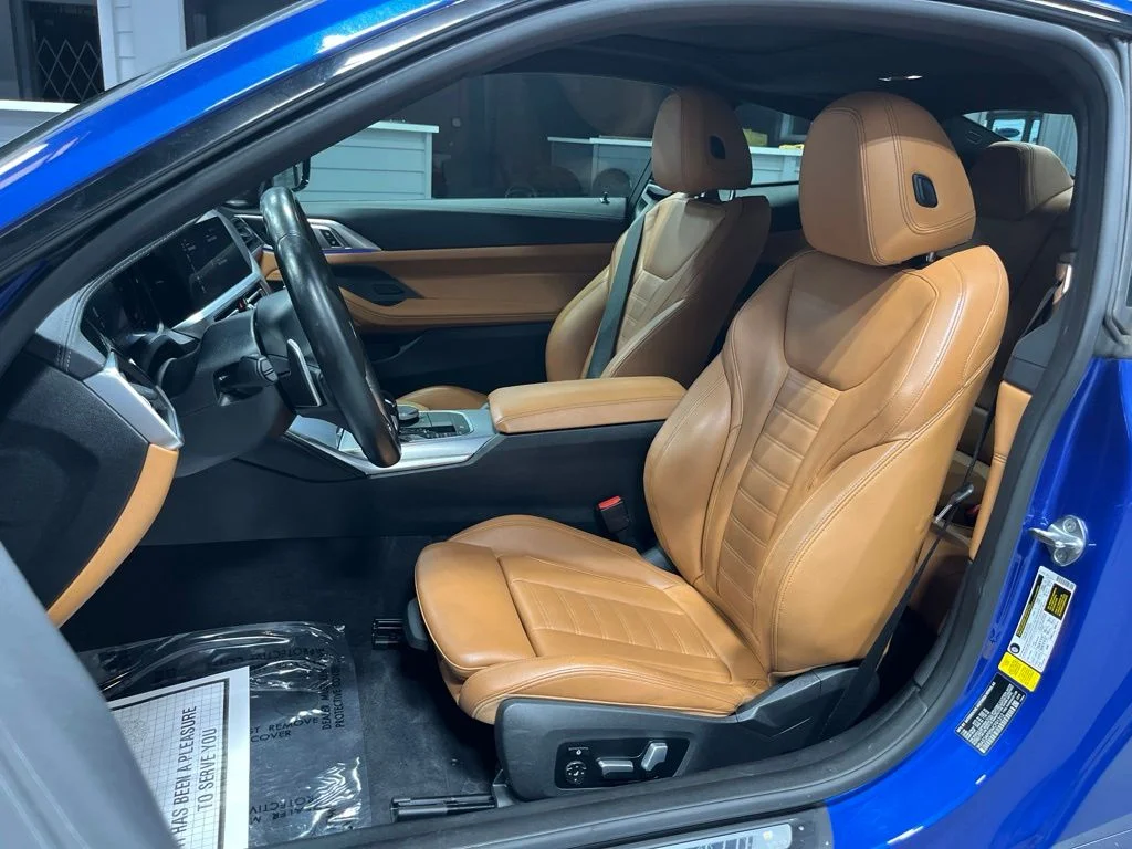 Used 2021 Blue Metallic BMW 430i image 12