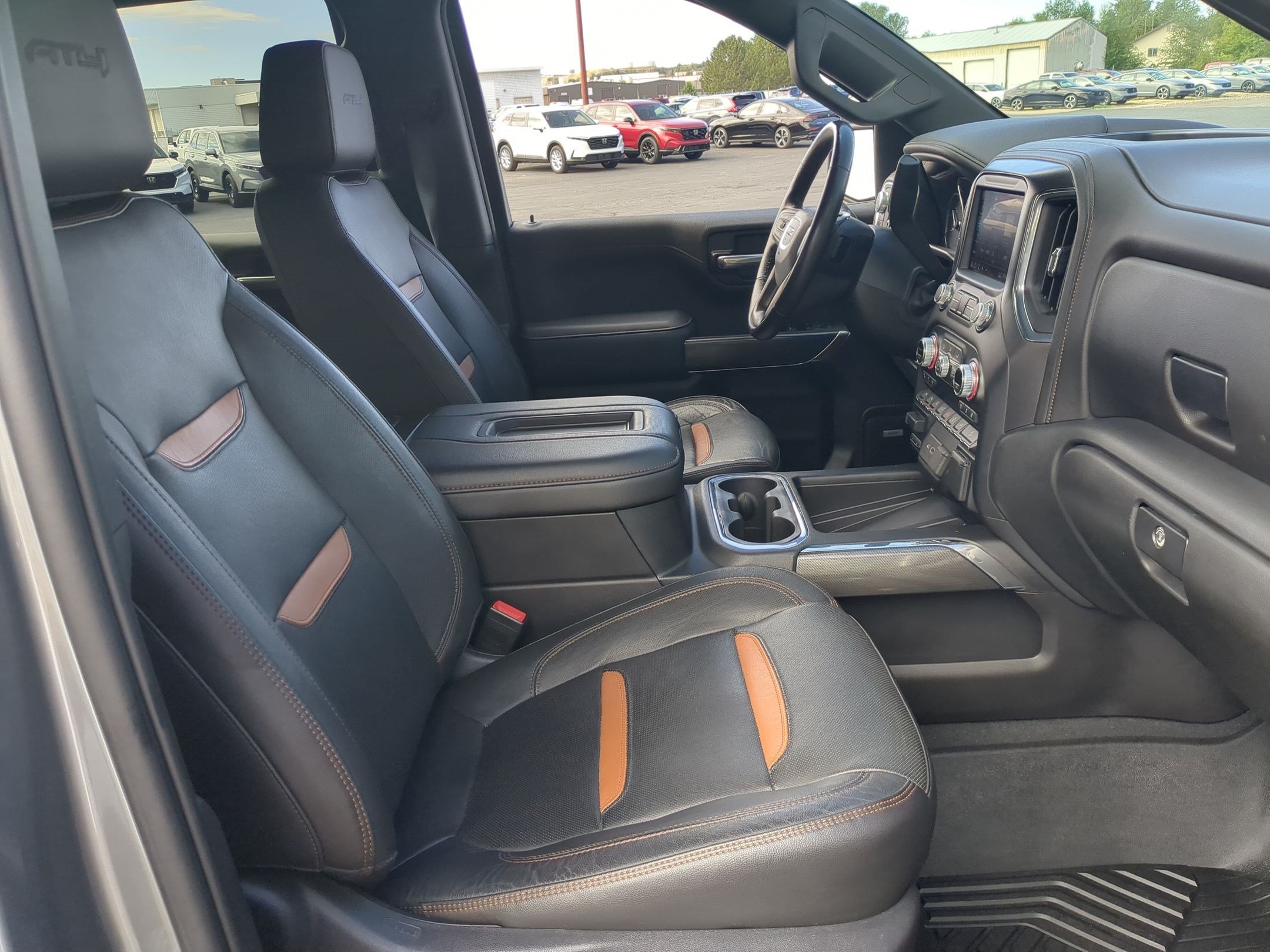 Used 2020 Satin Steel Metallic GMC AT4 image 31
