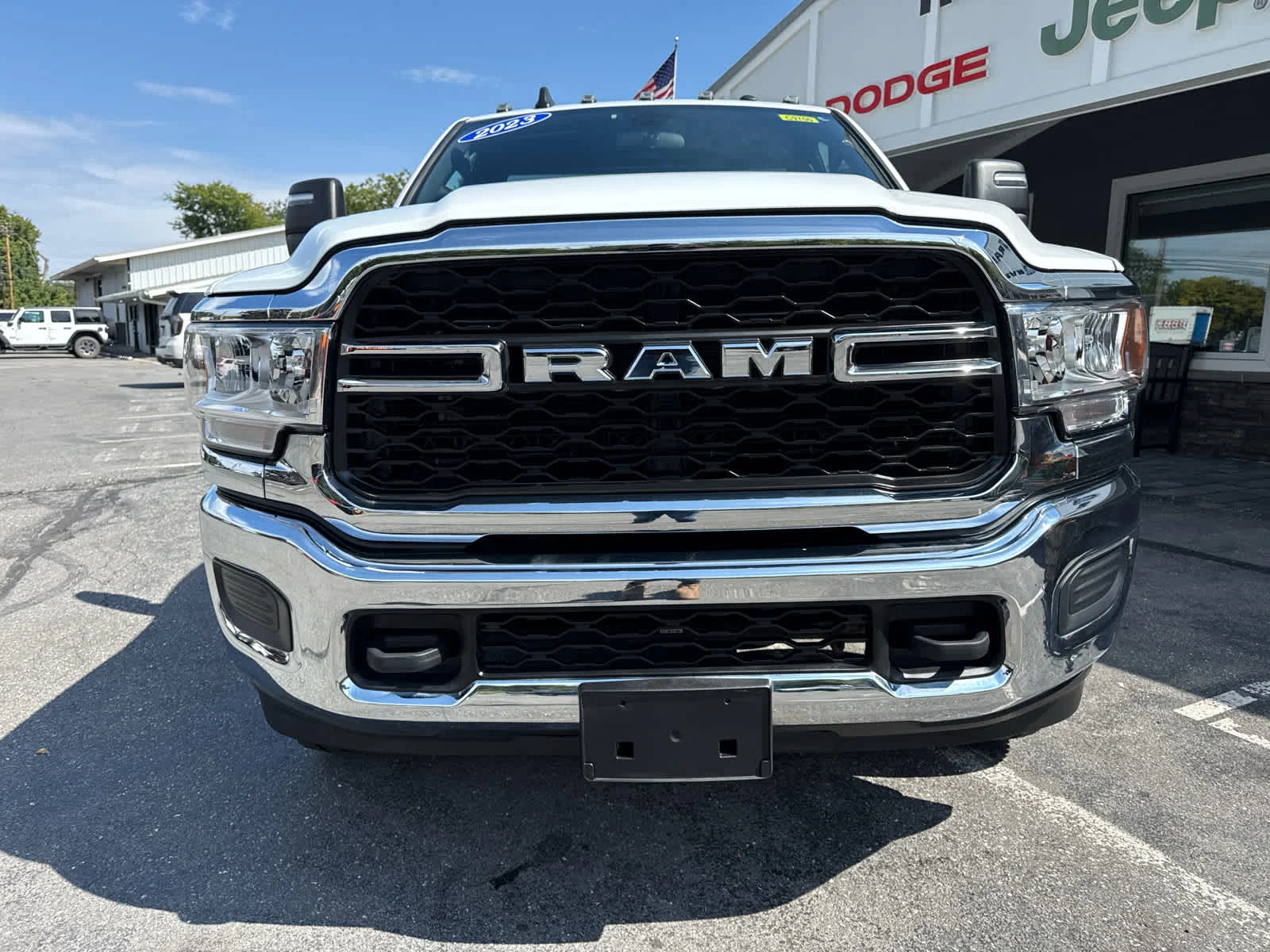 Used 2023 Bright White Clearcoat Ram Tradesman image 8
