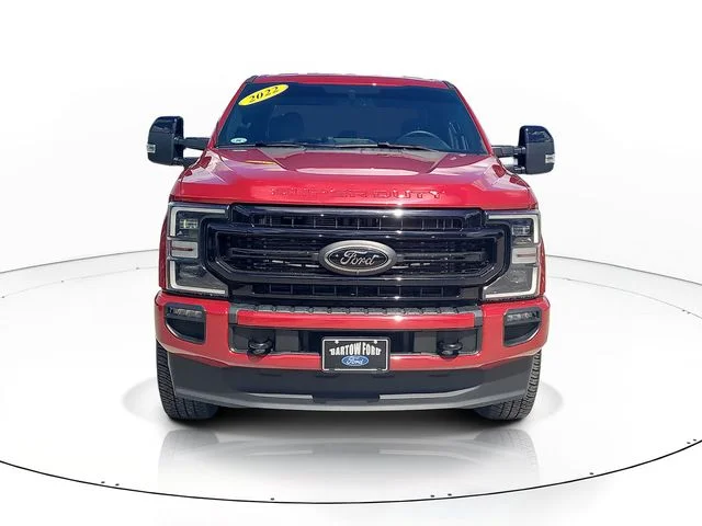 Used 2022 Red Ford Lariat image 2