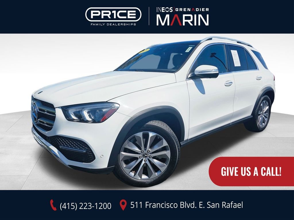 Used 2020 Polar White Mercedes-Benz GLE 350 image 1