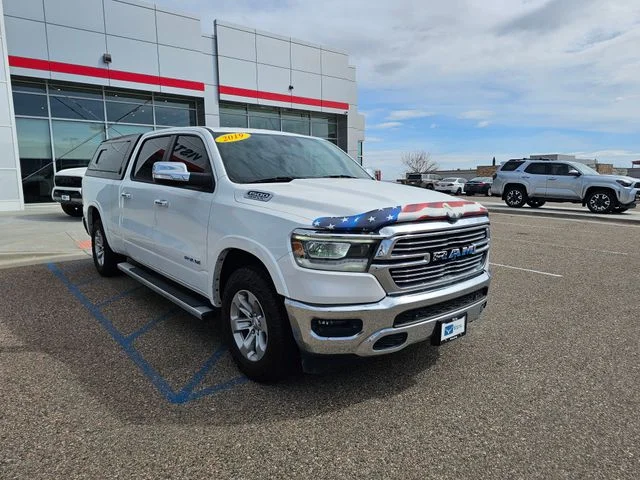 Used 2019 Ivory White Ram Laramie image 3