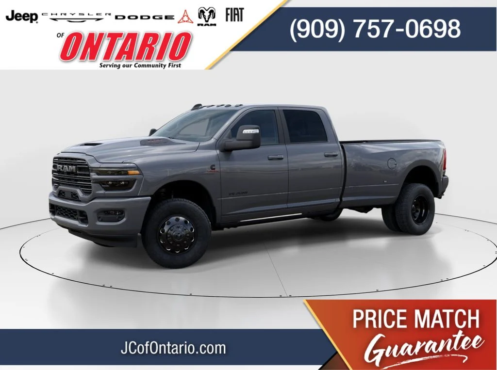 New 2026 Ceramic Gray Clear-Coat Exterior Paint RAM Laramie image 1