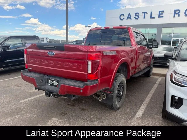 Used 2022 Red Ford Lariat image 4