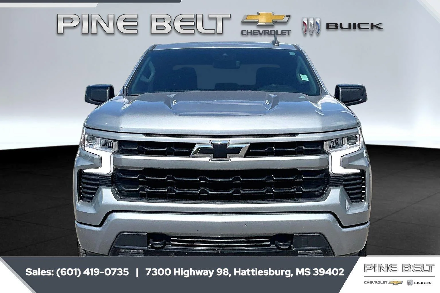 Used 2025 Sterling Gray Metallic Chevrolet RST image 3
