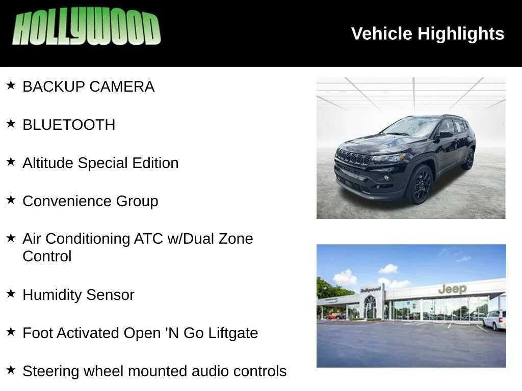 Certified Used 2025 Black Jeep Latitude image 3