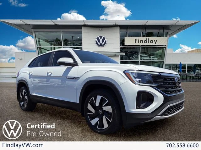 Certified Used 2024 White Volkswagen 2.0T SE w/Technology image 1