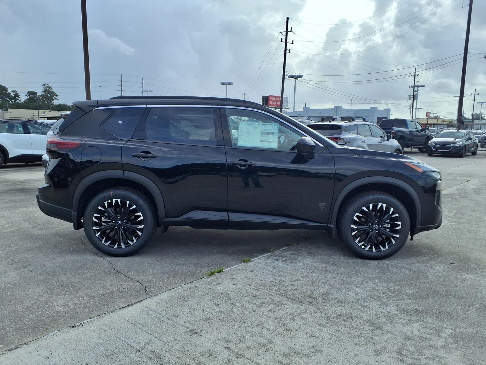 2026 Nissan Rogue Dark Armor™ Black at Robbins Nissan