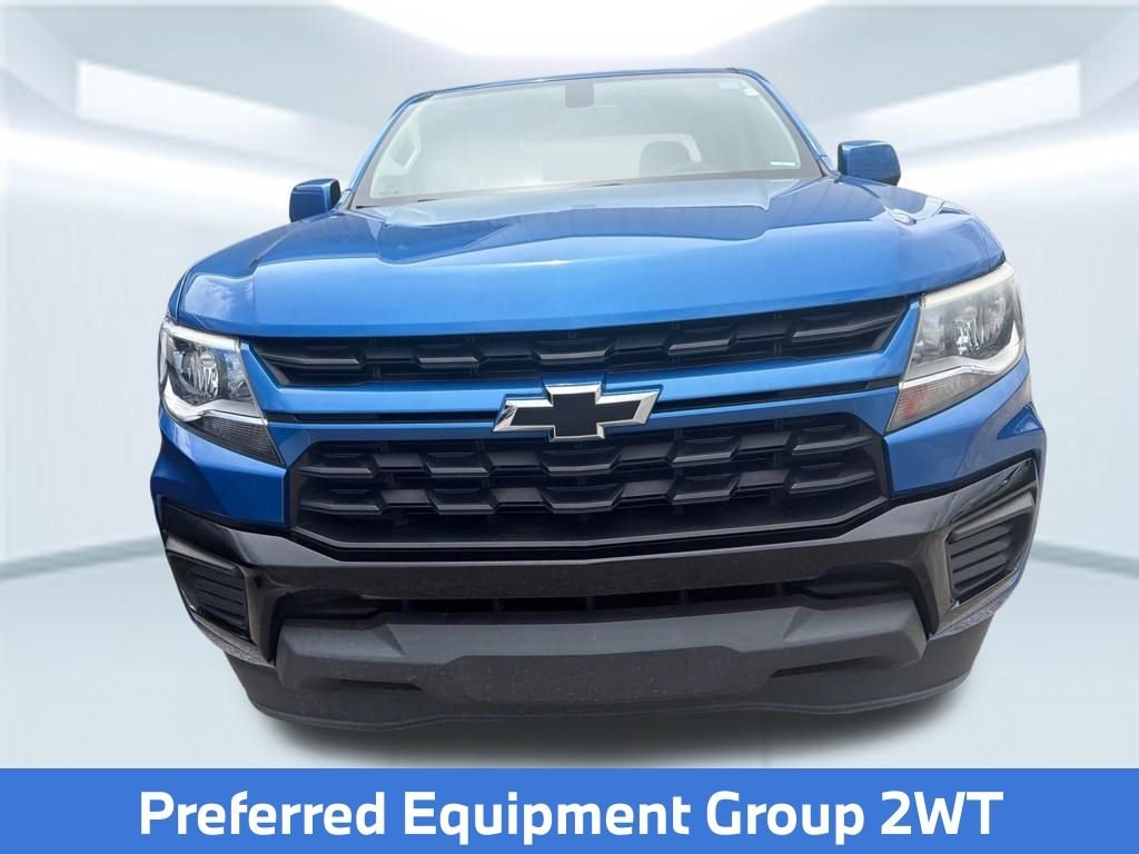 Used 2021 Blue Chevrolet Work Truck image 2