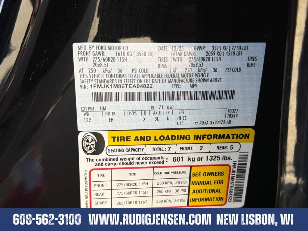 Used 2026 Black Ford Platinum image 30