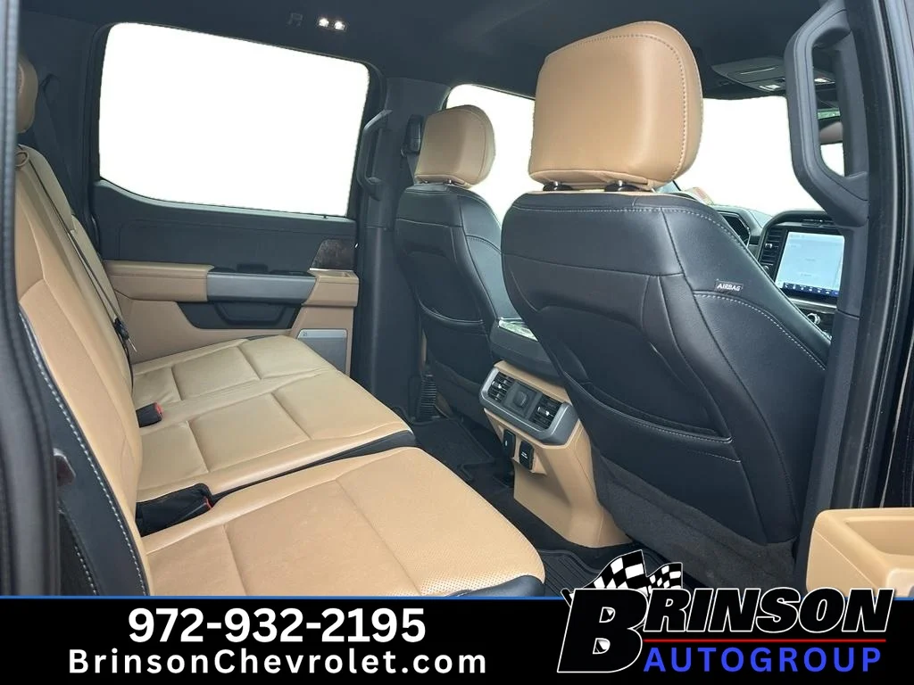 Used 2022 Agate Black Metallic Ford LARIAT image 6