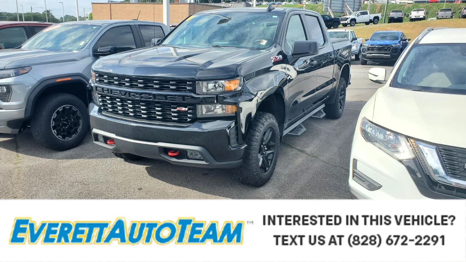 Used 2021 BLACK Chevrolet Custom Trail Boss image 1