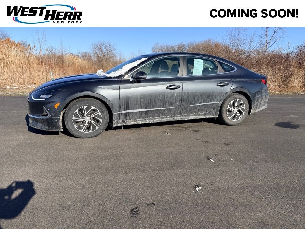 2022 Hyundai Sonata Hybrid Blue