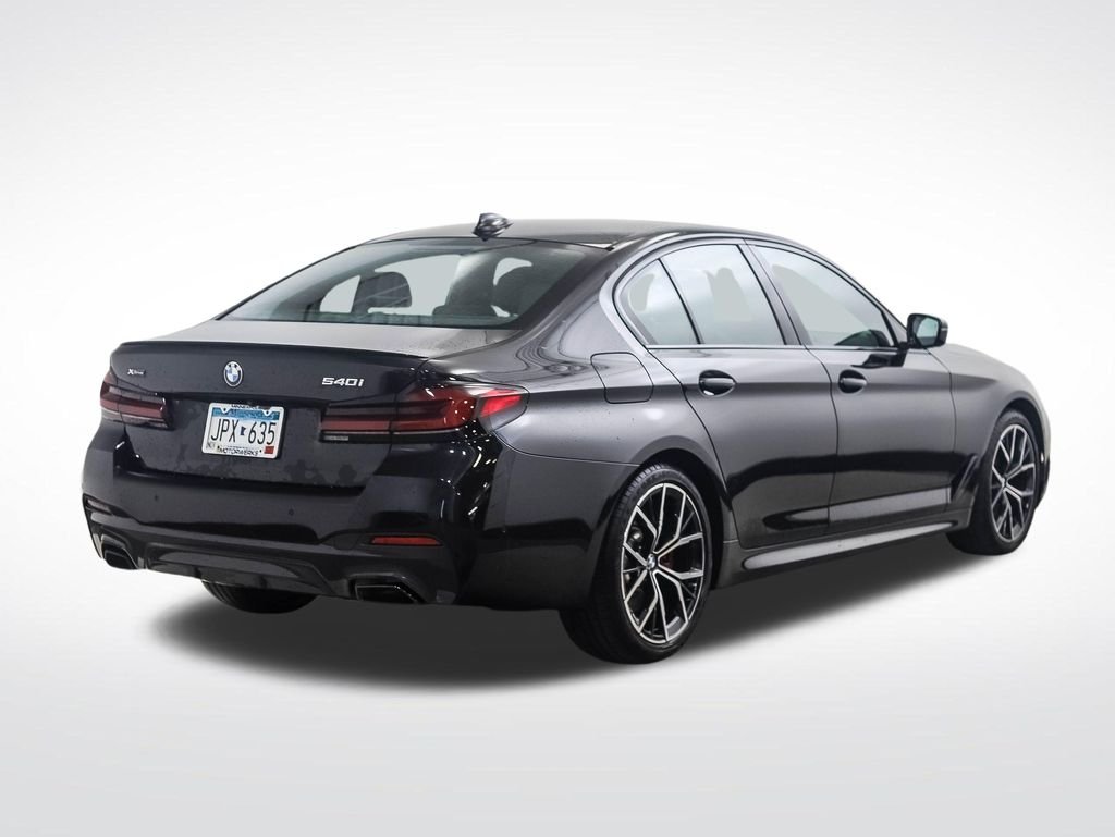Certified Used 2023 Black Sapphire Metallic BMW 540i xDrive image 5