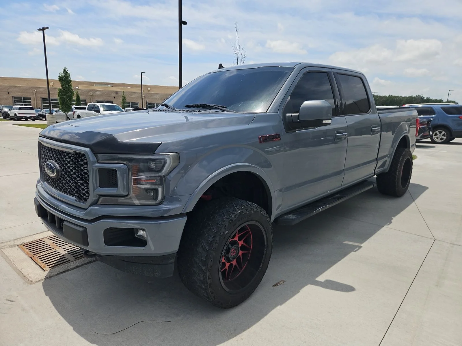 Used 2019 Gray Ford Lariat image 2
