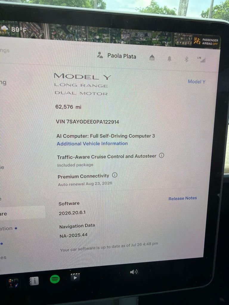 Used 2023 Pearl White Multi-Coat Tesla Long Range image 4