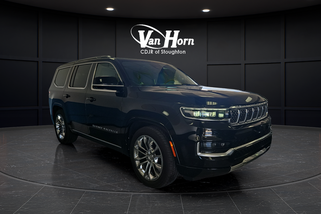 Used 2022 Diamond Black Crystal Pearlcoat Jeep Series II image 1