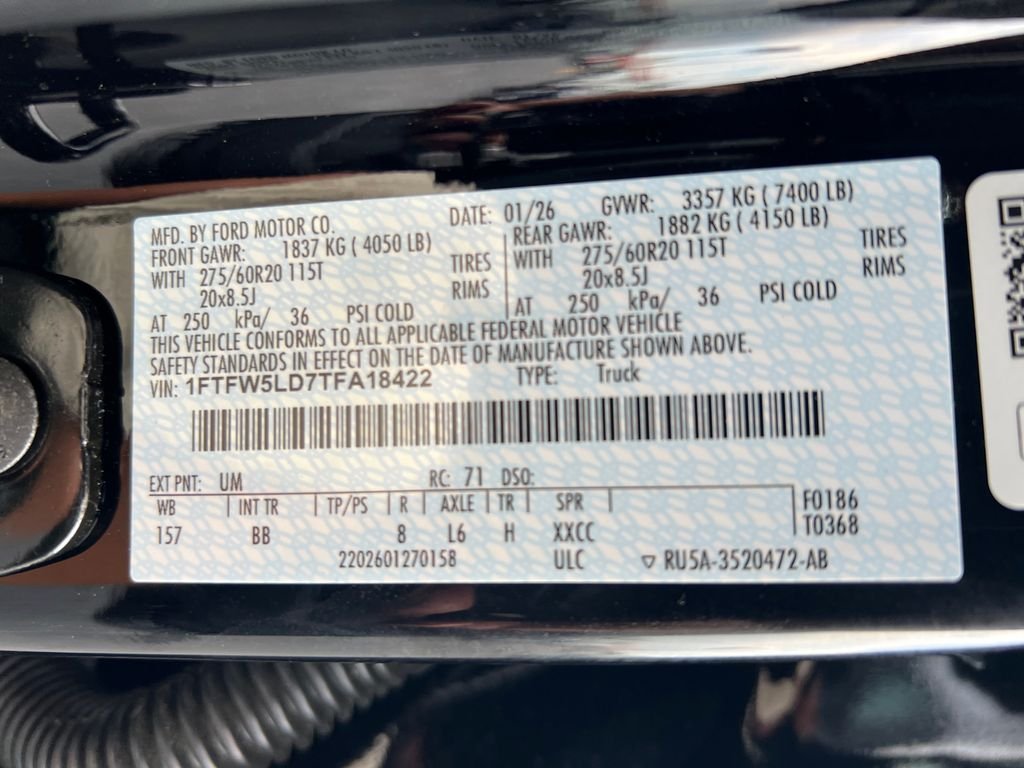 New 2026 Black Ford Lariat image 38