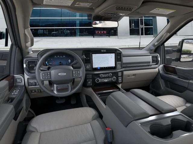 New 2026 Glacier Gray Metallic Tri-Coat Ford F-350® Platinum® image 9