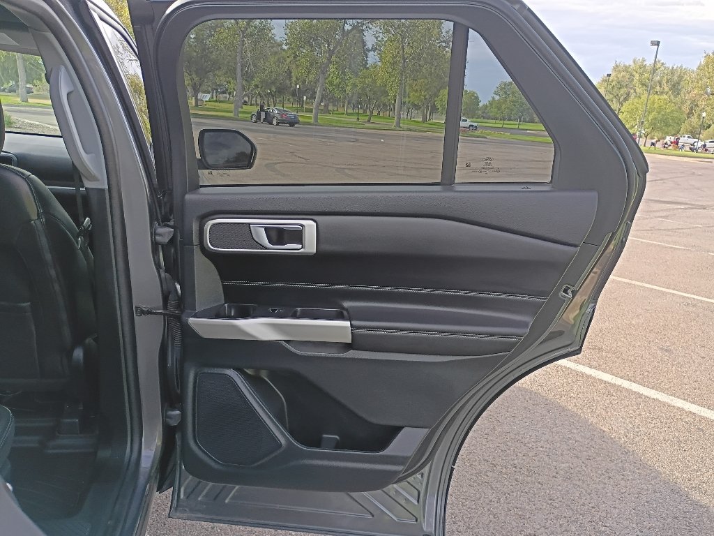 Used 2023 Carbonized Gray Metallic Ford XLT image 14