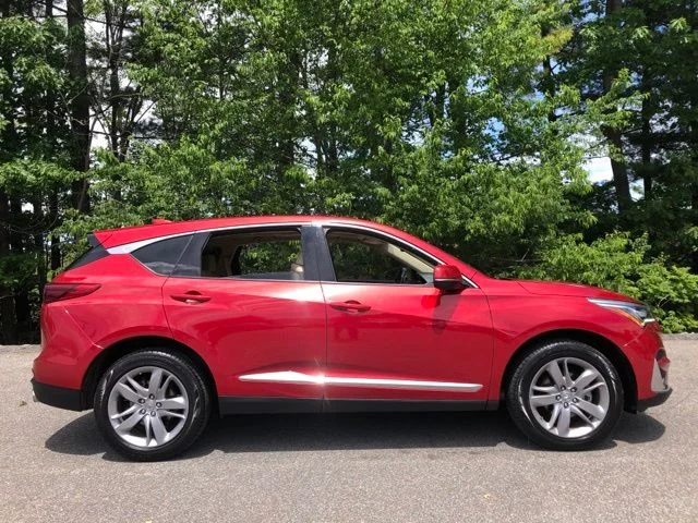 Used 2019 Performance Red Pearl Acura Advance Package image 3
