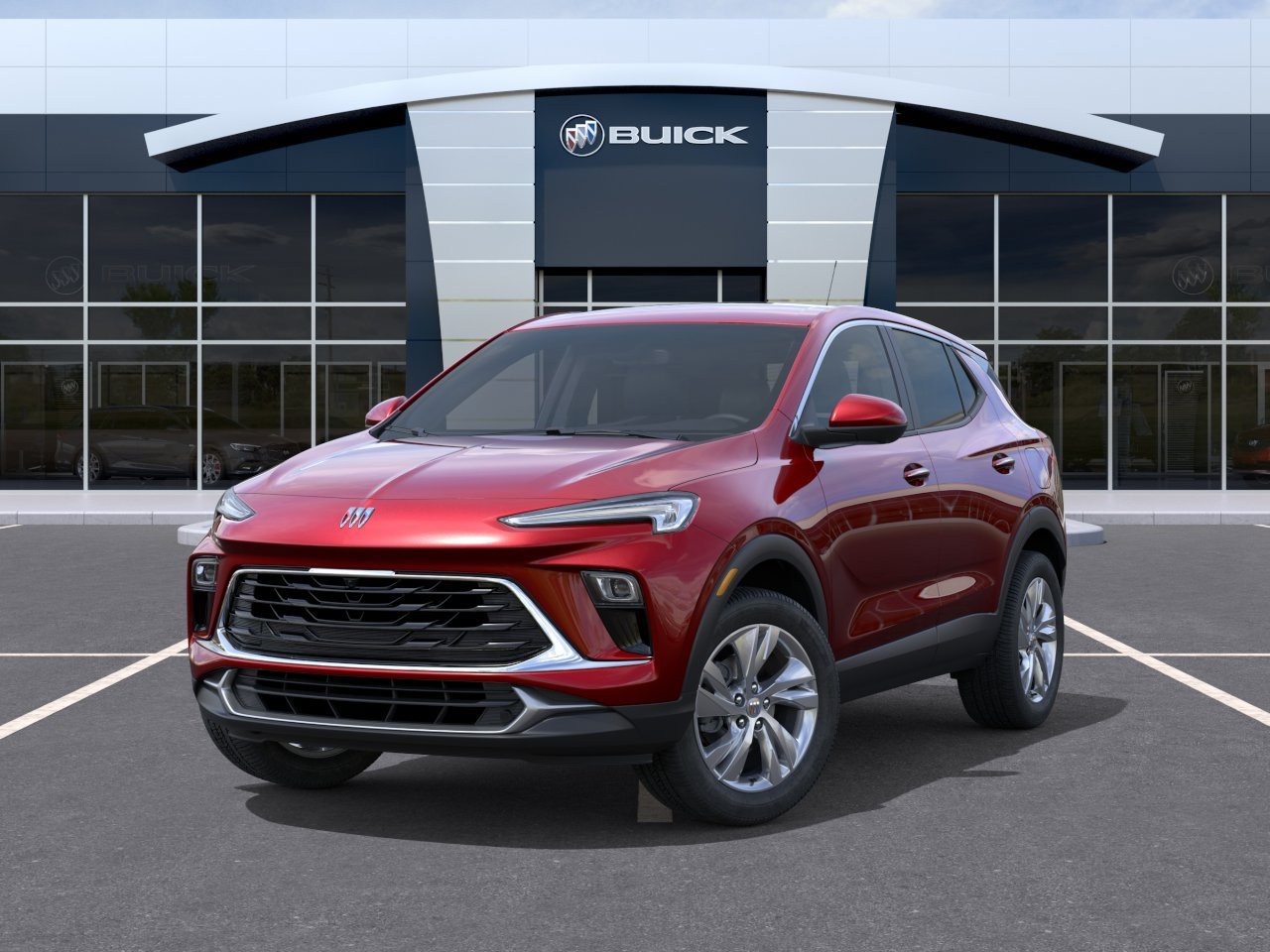 New 2026 Brilliant Red Buick Preferred image 6
