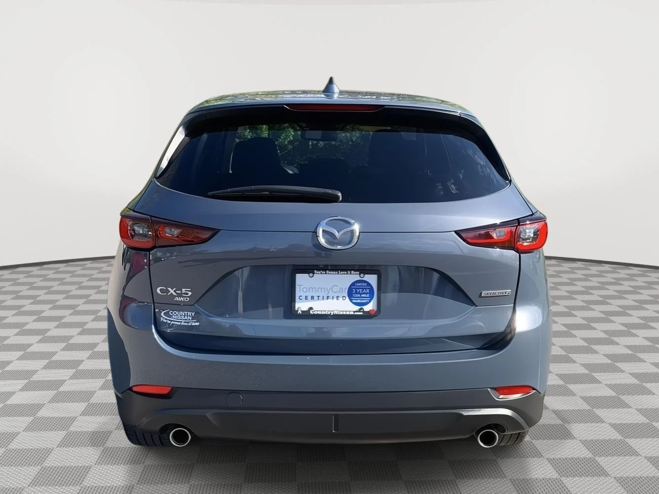 Used 2025 Polymetal Gray Metallic Mazda 2.5 S Carbon Edition image 4