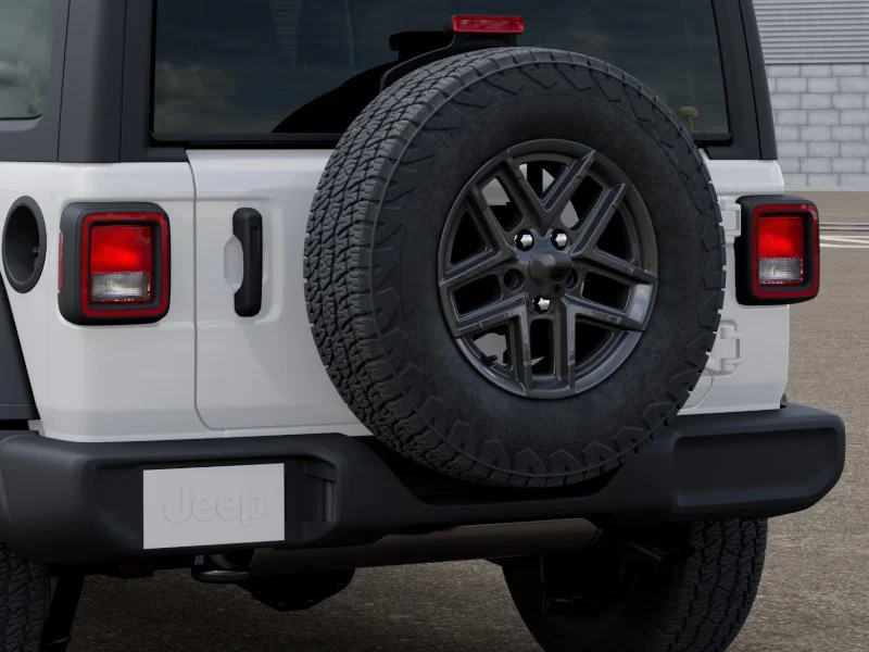 New 2026 Bright White Clear-Coat Exterior Paint Jeep Sport S image 15
