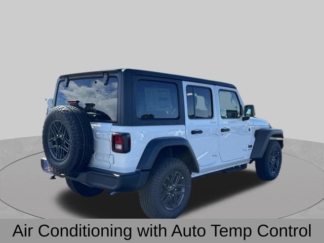 New 2026 Bright White Clear-Coat Exterior Paint Jeep Sport S image 8