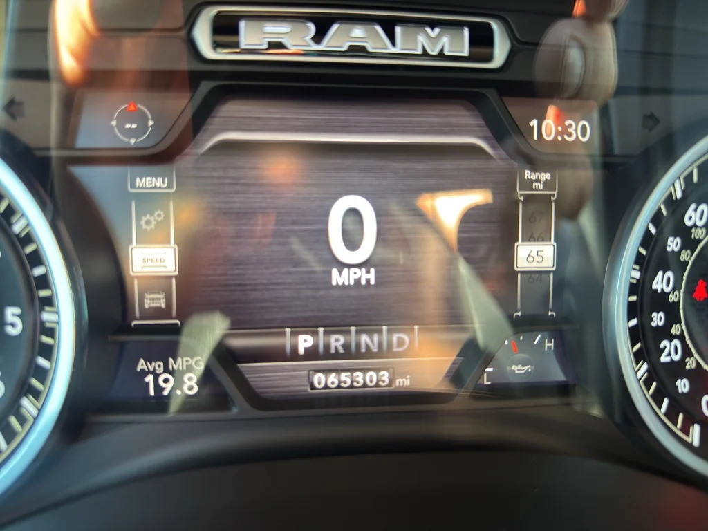 Used 2020 Maximum Steel Metallic Clearcoat Ram Laramie image 26