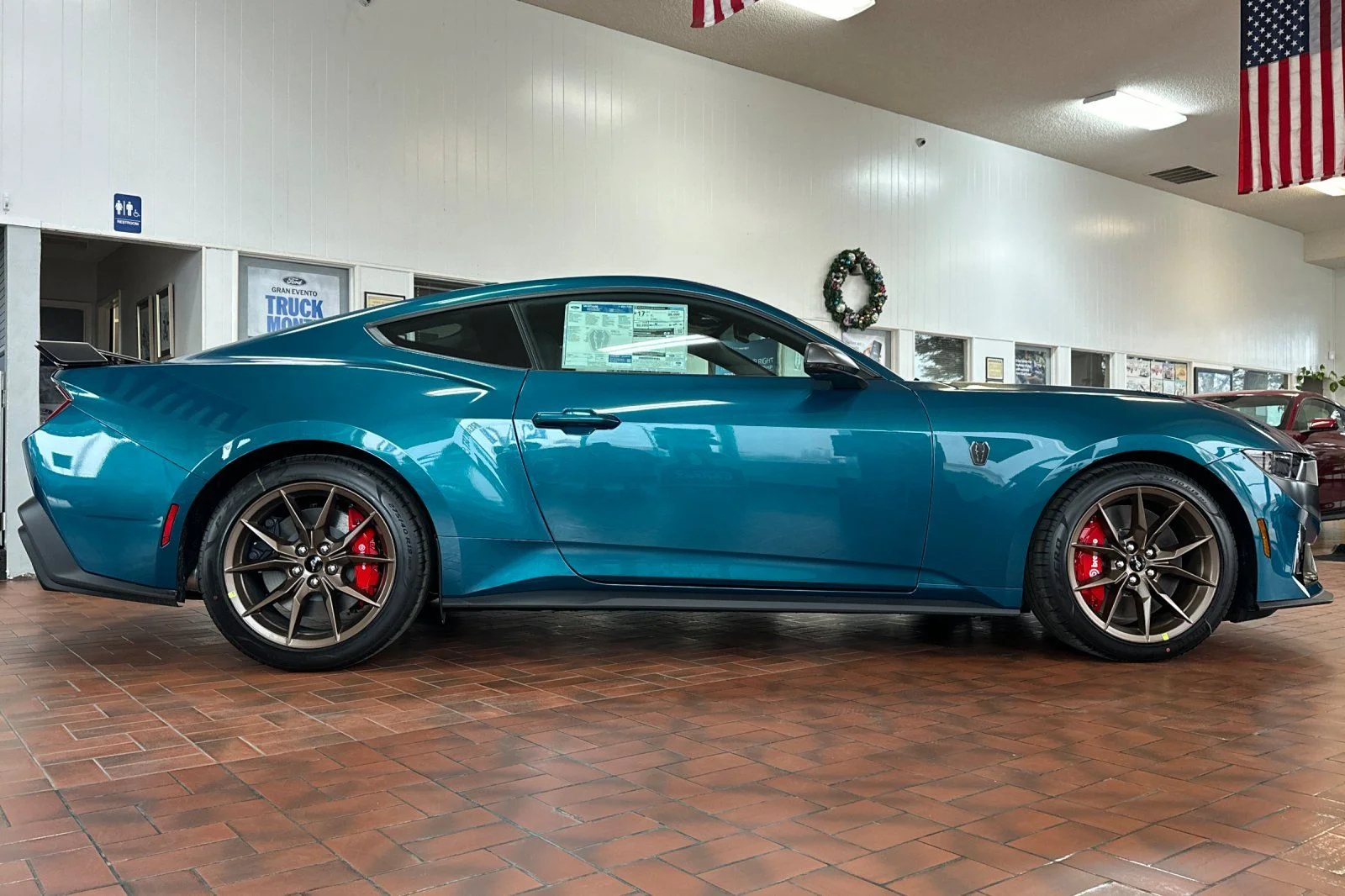 New 2026 Adriatic Blue Metallic Ford Dark Horse® Premium image 3