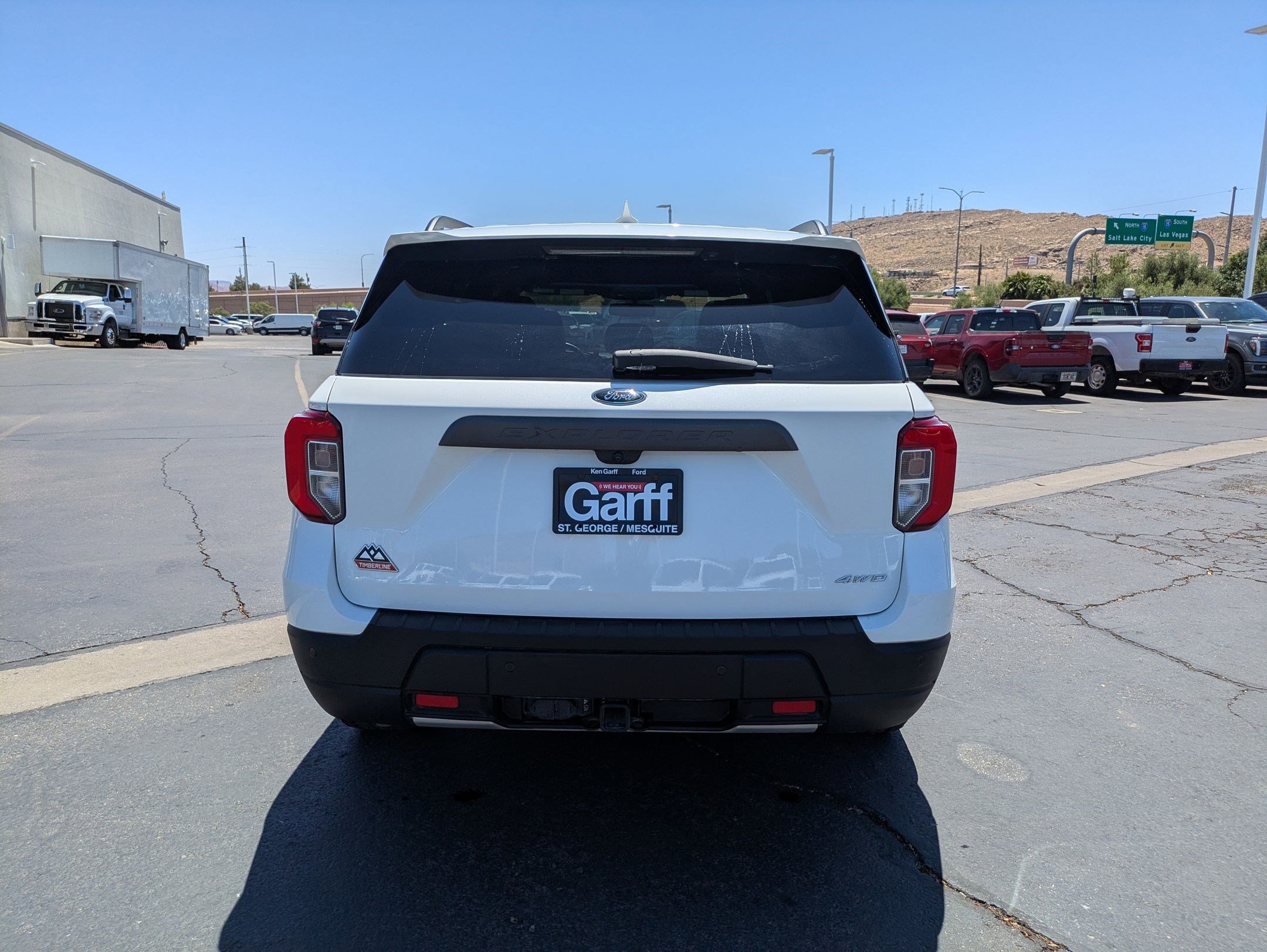 Used 2023 White Metallic Ford Timberline image 4