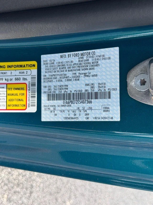 Used 2026 Blue Ford GT Premium image 25