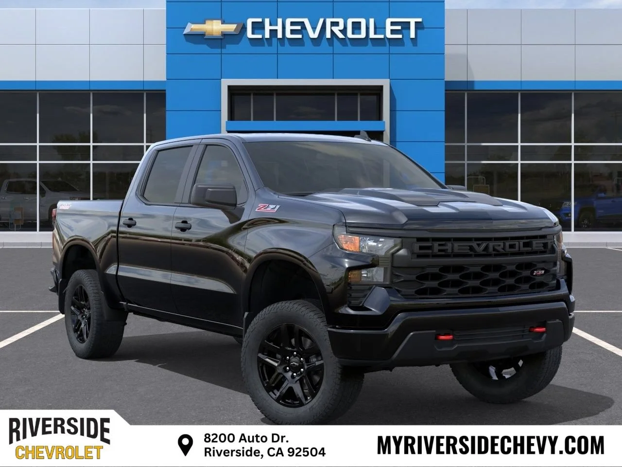 New 2026 Black Chevrolet Custom Trail Boss image 1