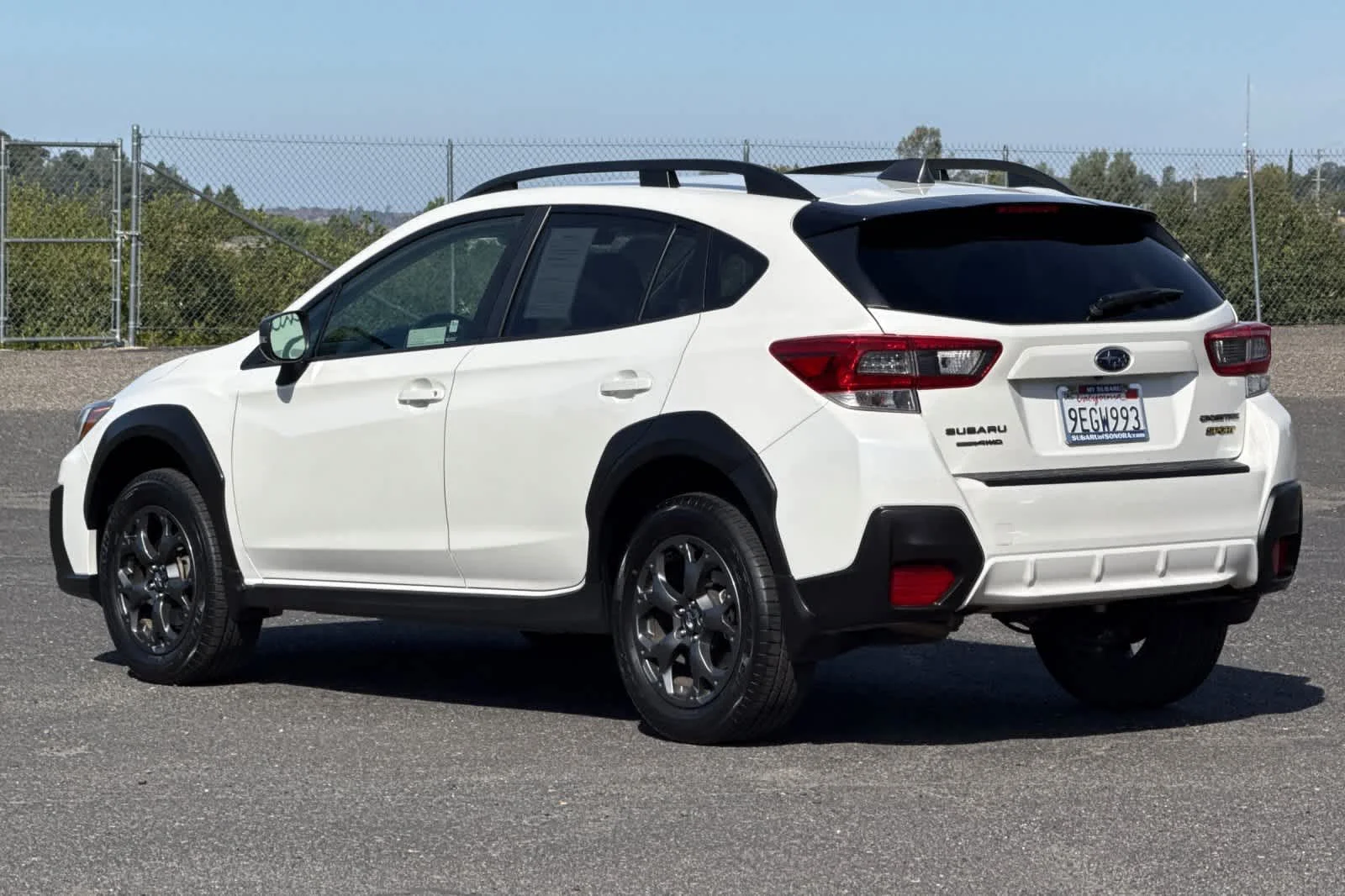 Certified Used 2023 Crystal White Pearl Subaru Sport image 5