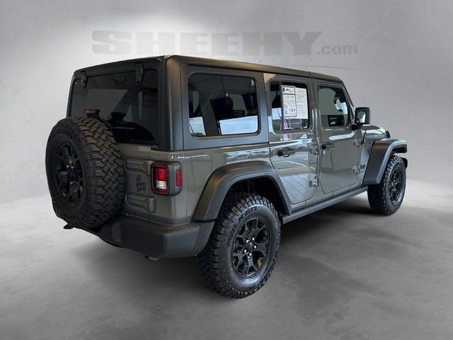 Used 2021 Gray Jeep Unlimited Willys image 12