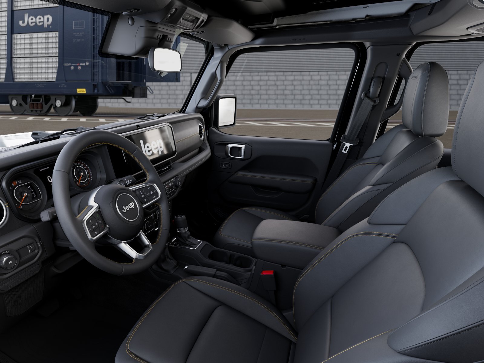New 2027 Black Clearcoat Jeep Sahara image 48