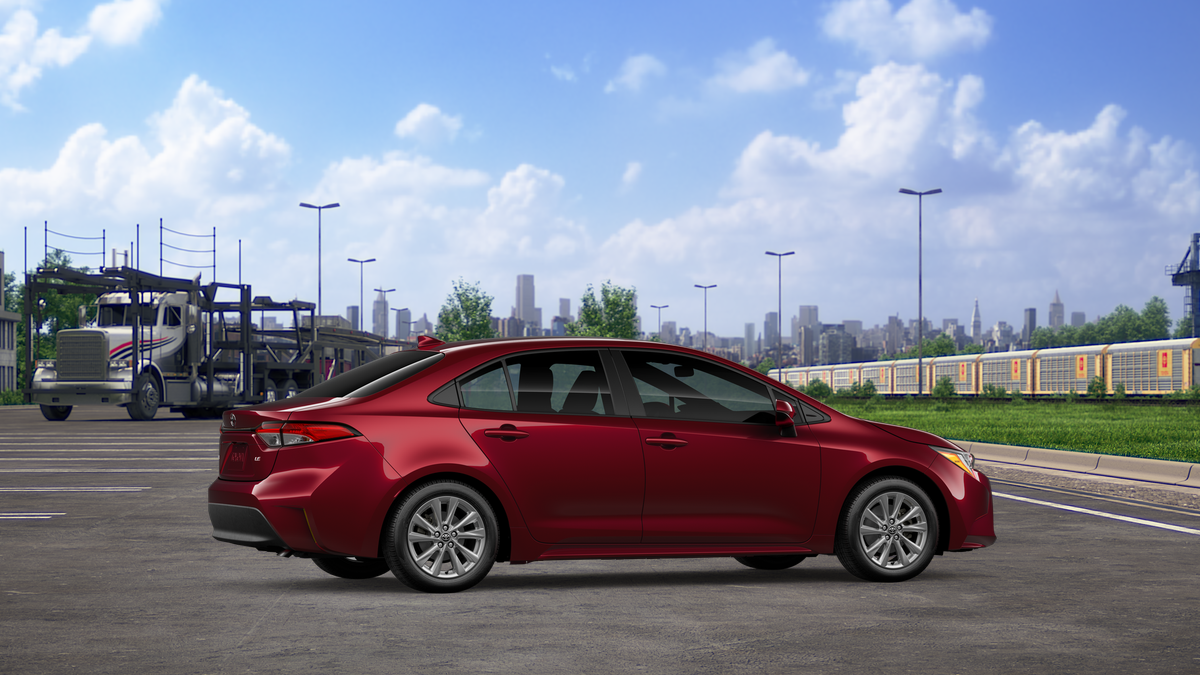 New 2026 Ruby Flare Pearl Toyota LE image 11