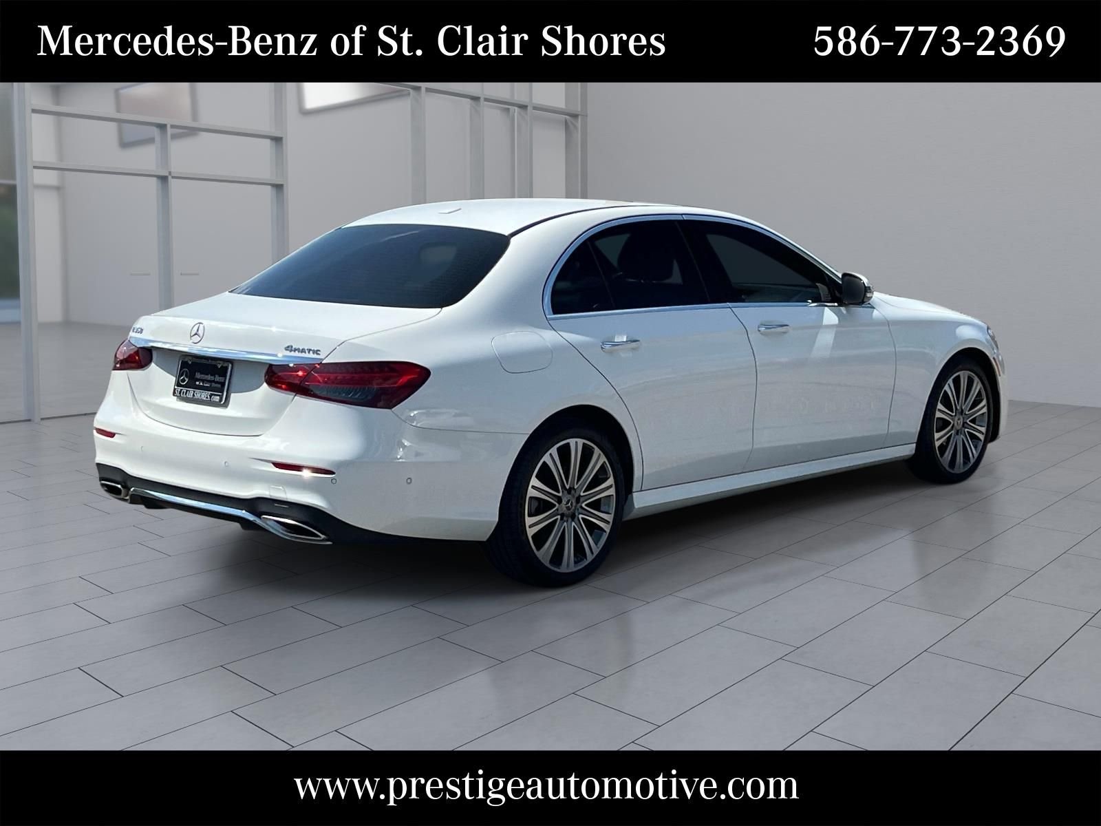 Certified Used 2023 White Mercedes-Benz E 350 image 6