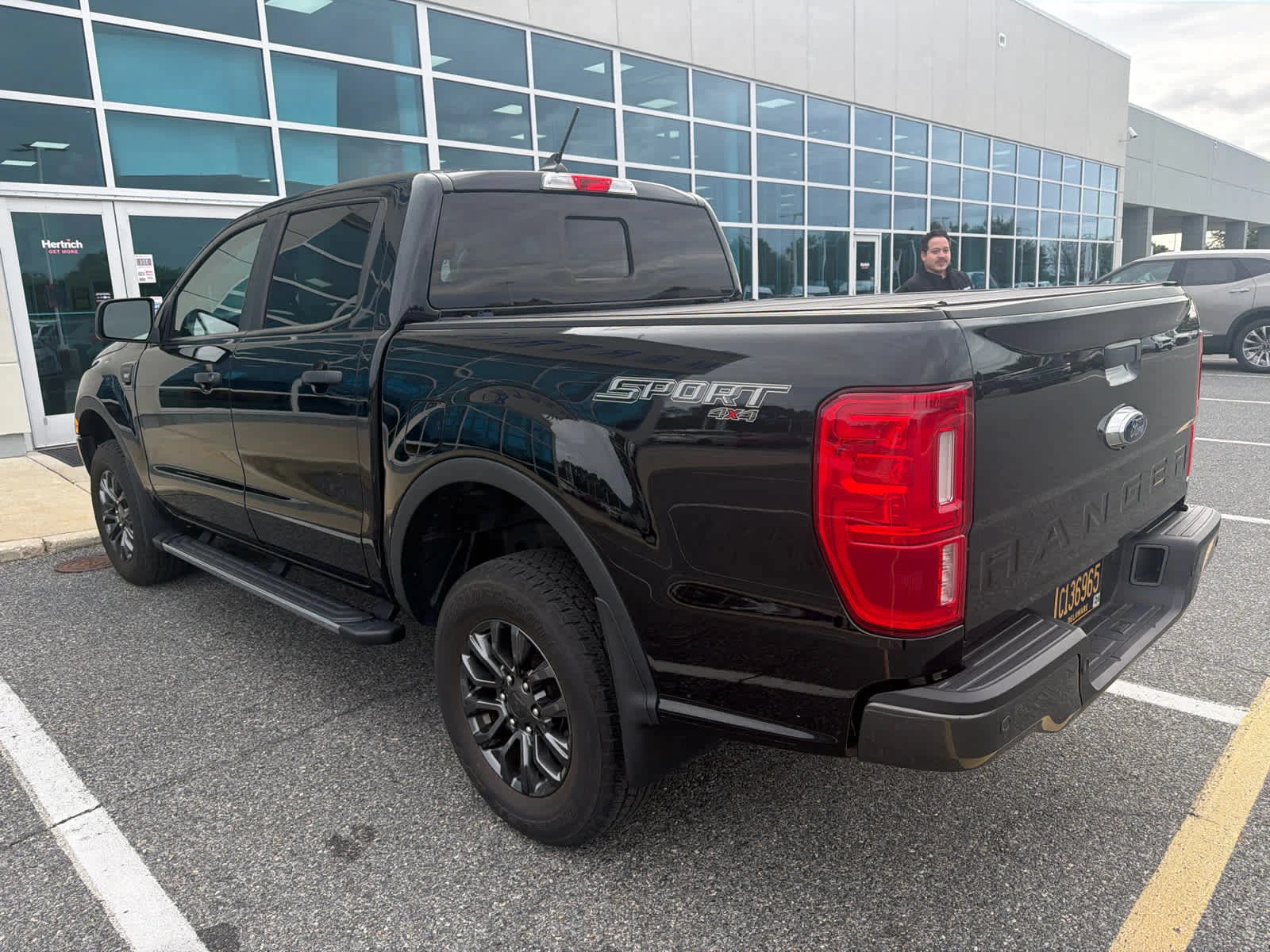 Used 2023 Shadow Black Ford XLT image 3