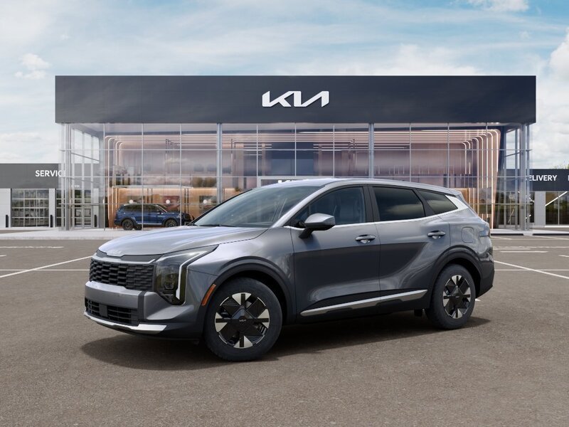 New 2026 Steel Gray Kia LX image 3