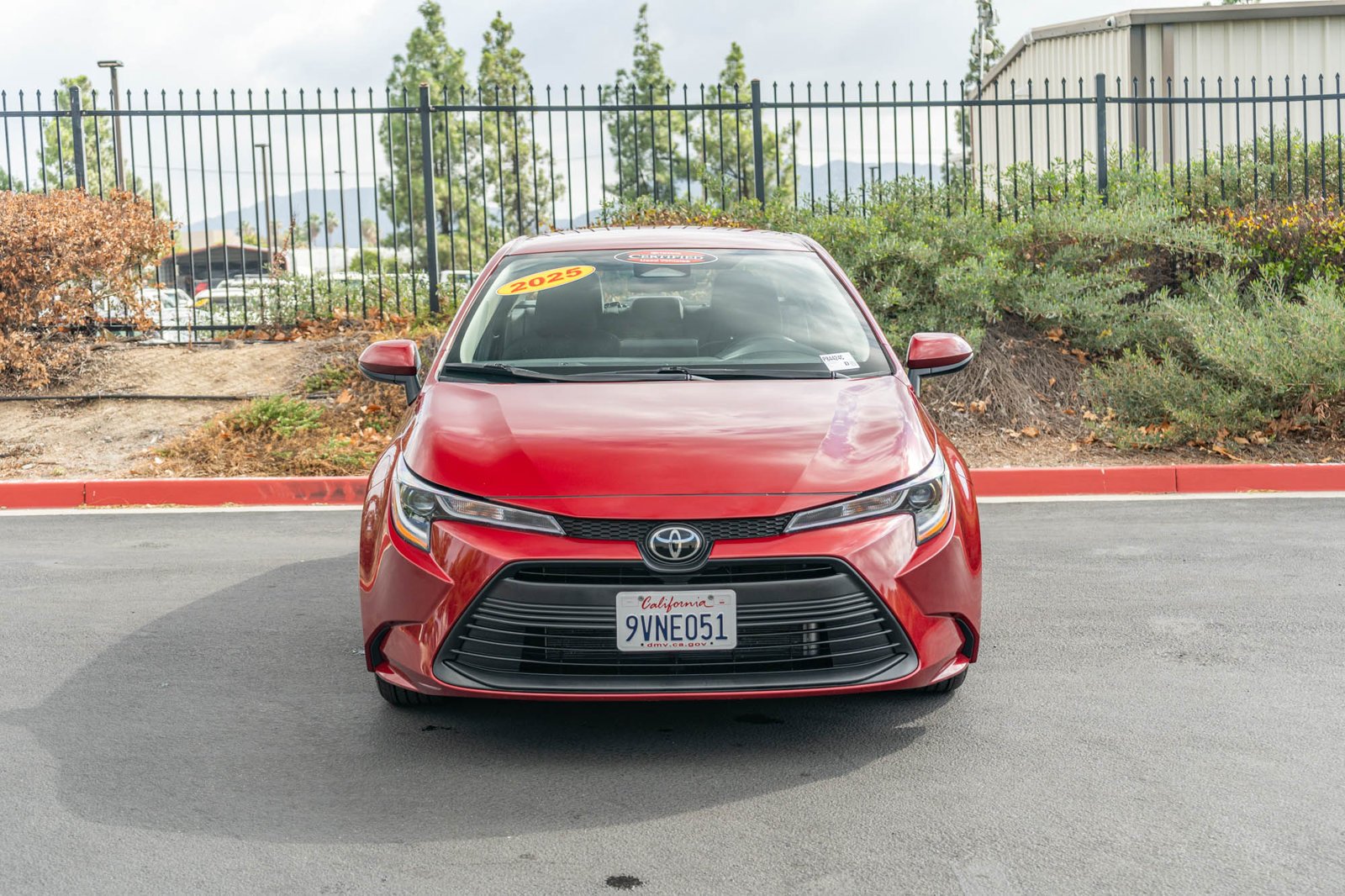Certified Used 2025 Pearl Toyota LE image 2