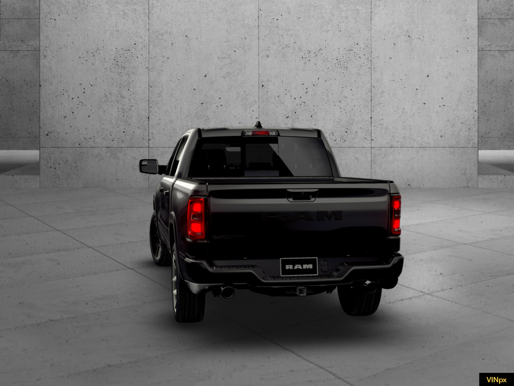 New 2026 Diamond Black Crystal Pearl-Coat Exterior Paint RAM Laramie image 12
