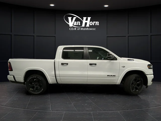 New 2026 Bright White Clear-Coat Exterior Paint RAM Big Horn/Lone Star image 2