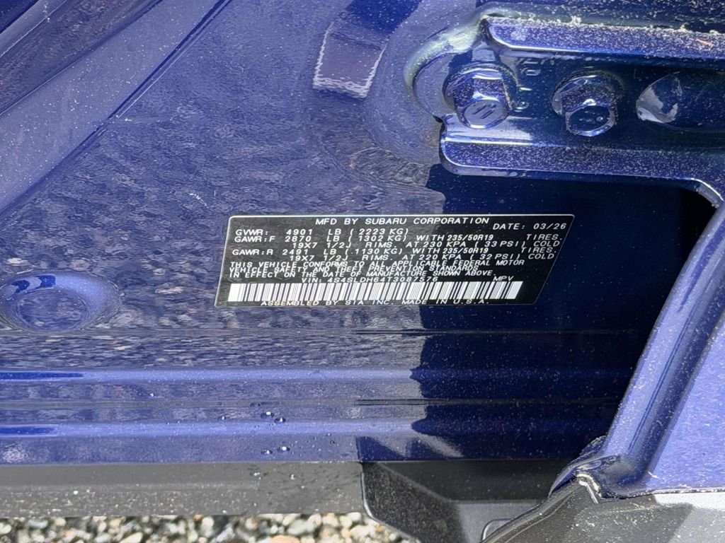 New 2026 SAPPHIRE BLUE PEARL Subaru Sport Onyx Edition image 25